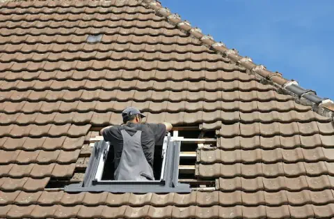 Pose de velux - Foussais-Payré